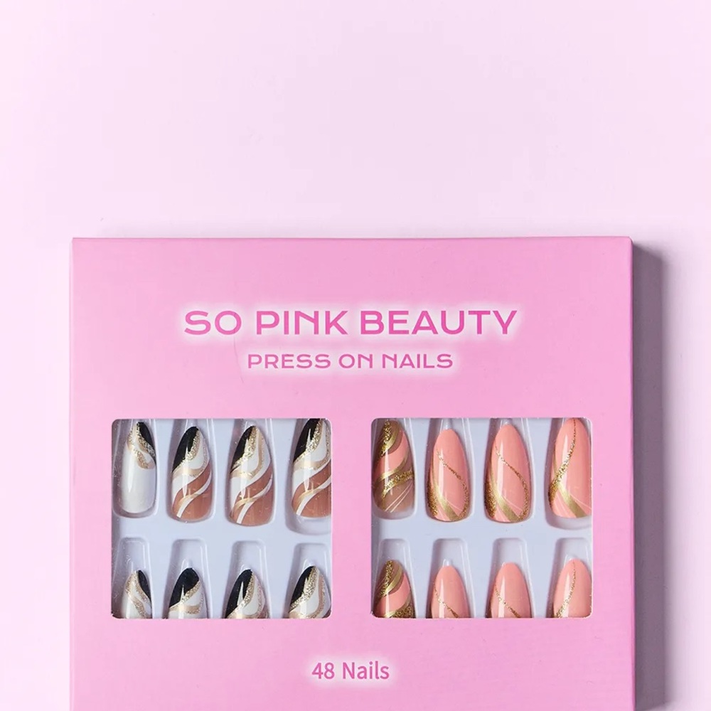 So Pink Beauty Press On Nails Set